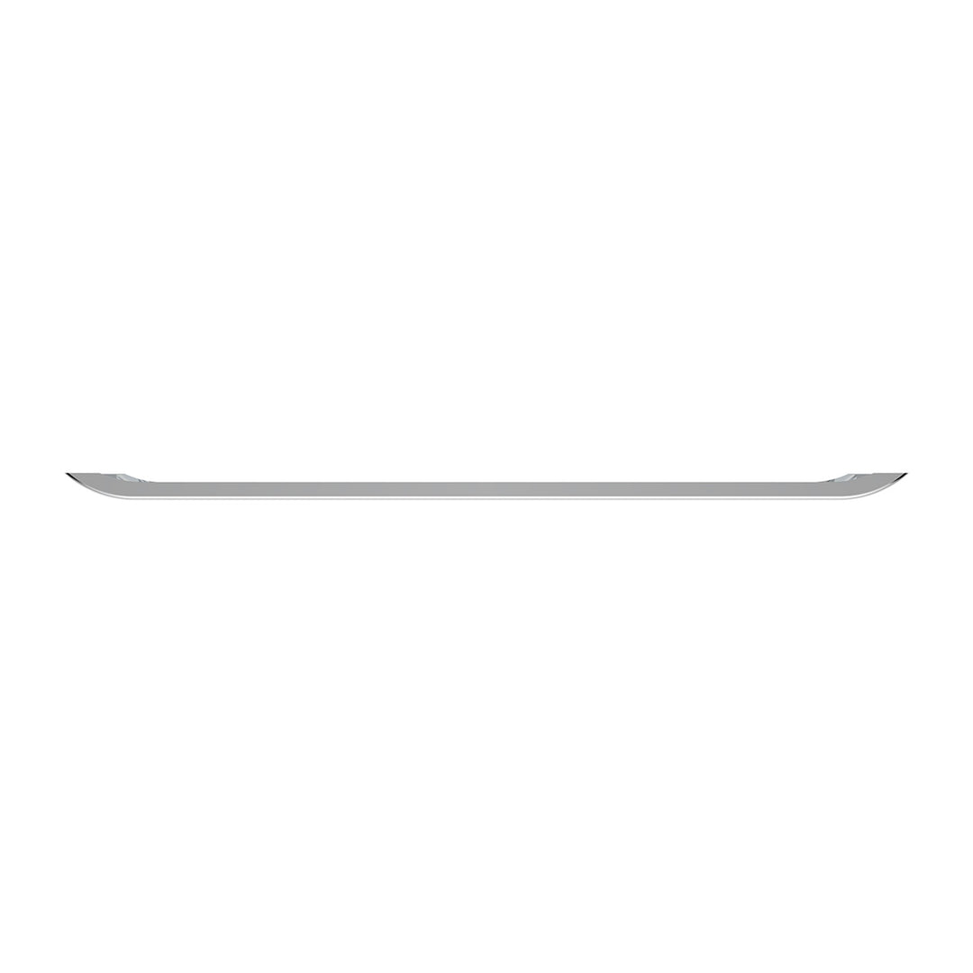Stainless Steel Clad Aluminum Bumper For 2008-2023 Peterbilt 389 - Curved Ends