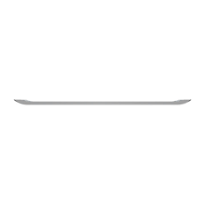 Stainless Steel Clad Aluminum Bumper For 2008-2023 Peterbilt 389 - Curved Ends