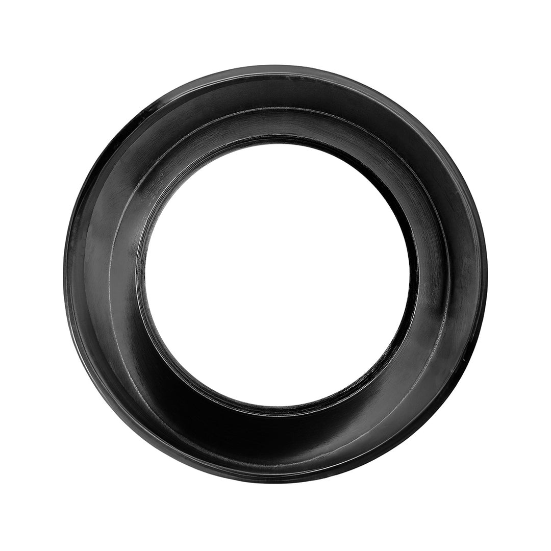 Candy Color Small Gauge Cover With Visor - Glossy Black