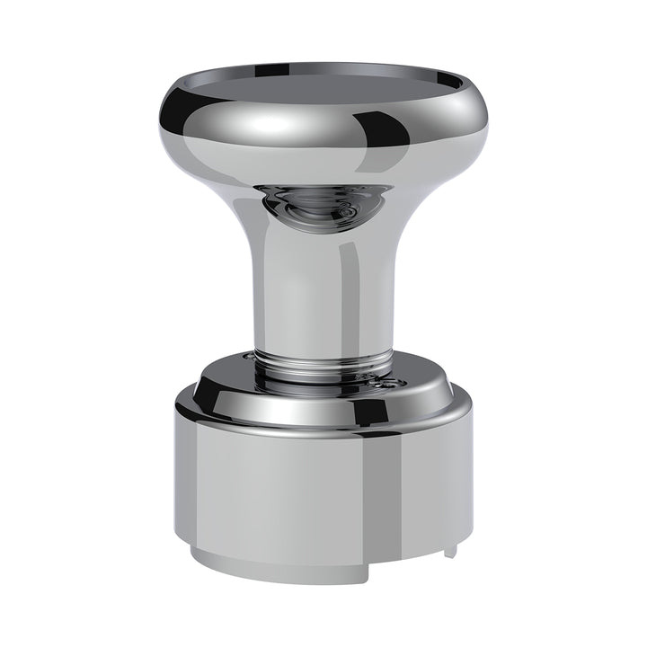 Thread-On Gearshift Knob &amp; Adapter For Eaton Fuller Style 9/10 Shifter - Chrome