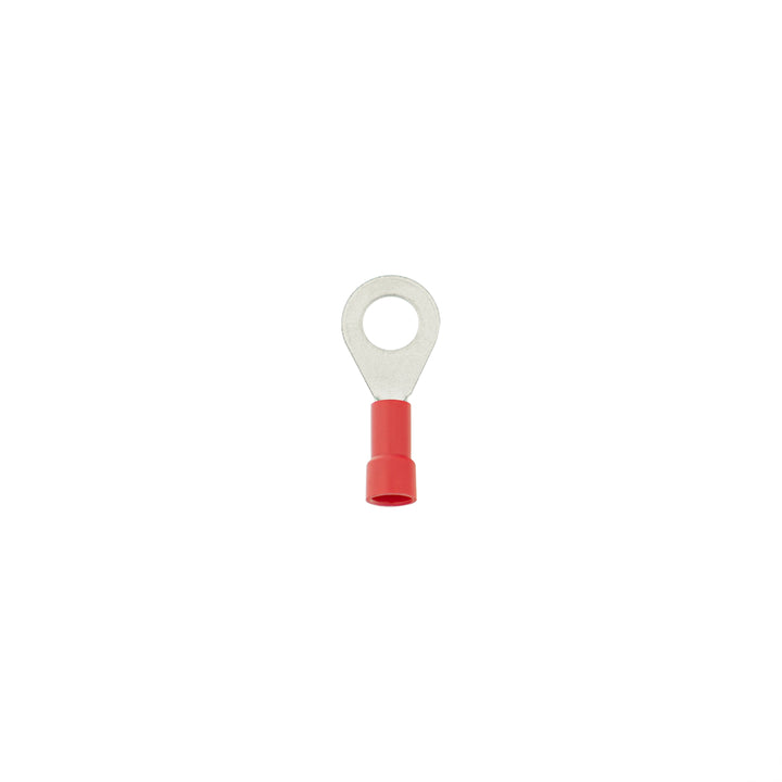 22-18 AWG 1/4" Stud Vinyl Ring Terminal (14-Pack)