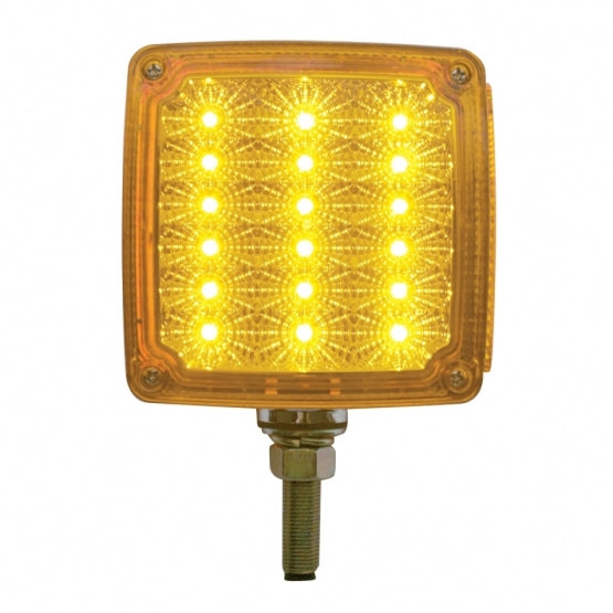39 LED Reflector Double Face Turn Signal Light (Driver) - Amber &amp; Red LED/Amber &amp; Red Lens