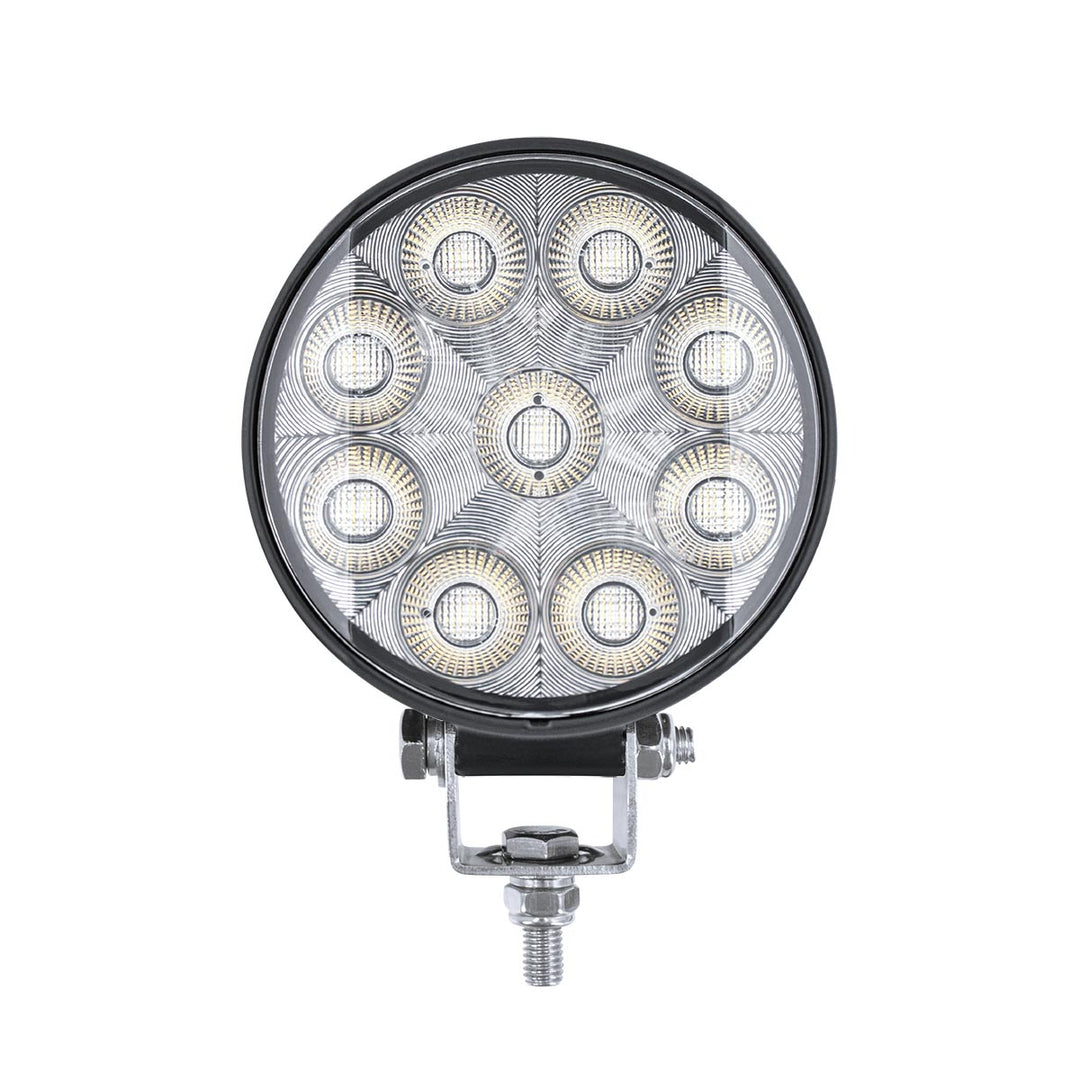 9 LED High Power 3-7/8" Round Work Light - Flood