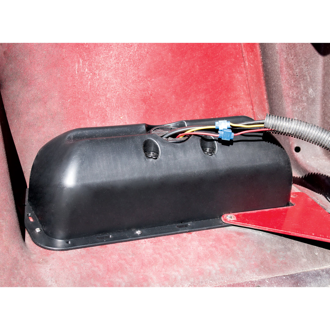 High Power LED "Chrome" Projection Headlight With LED Turn Signal &amp; Position Light Bar - Driver