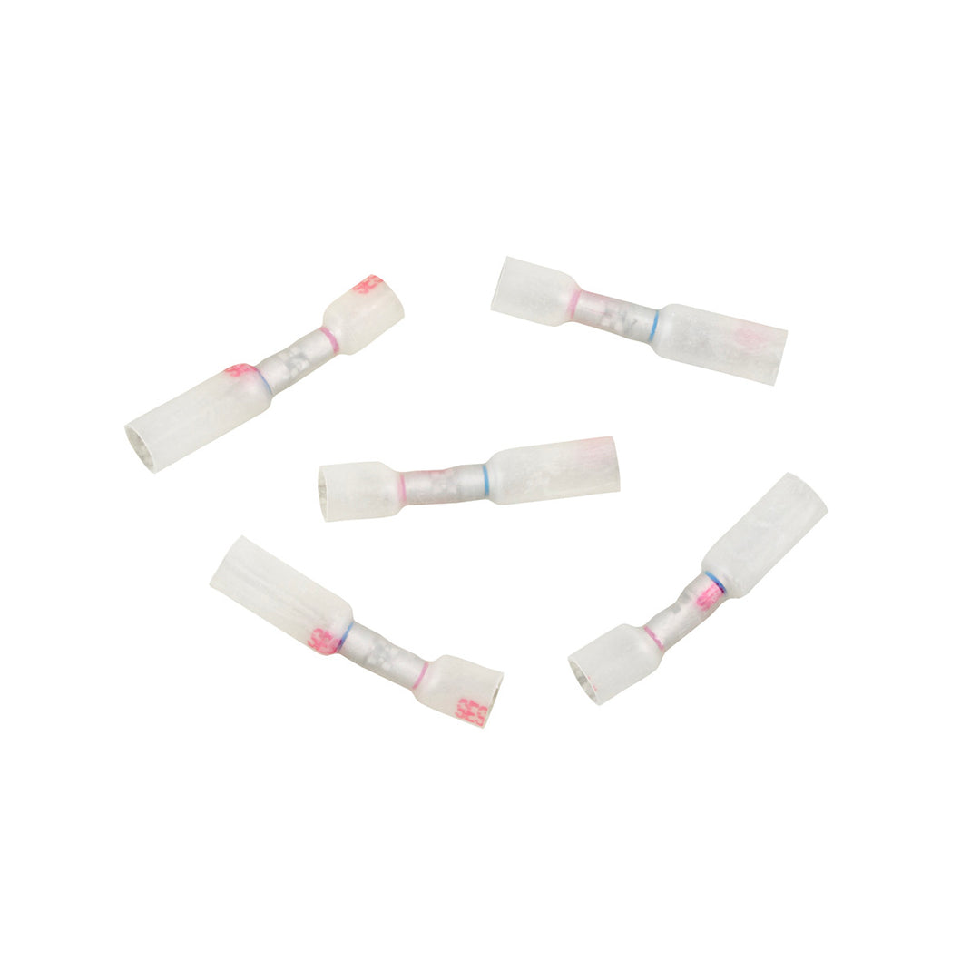 20 - 18 to 16-14 AWG CS Multi - Wire Heat Shrink Connector - Clear w/ Red Dash (5-Pack)