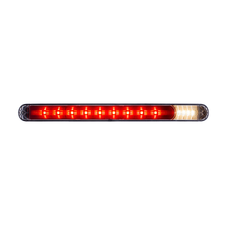 9 Red LED 17" Light Bar With 4 White LED Back Up Light (Bulk)