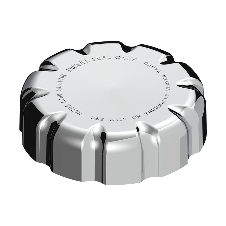 Chrome Plastic Fuel Cap Cover For Volvo - Non - Locking