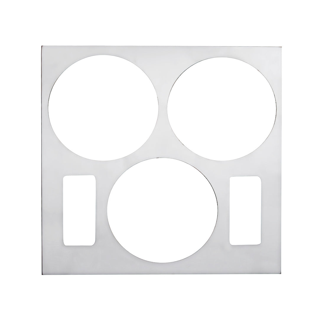 Stainless Steel Volvo A/C Control Trim