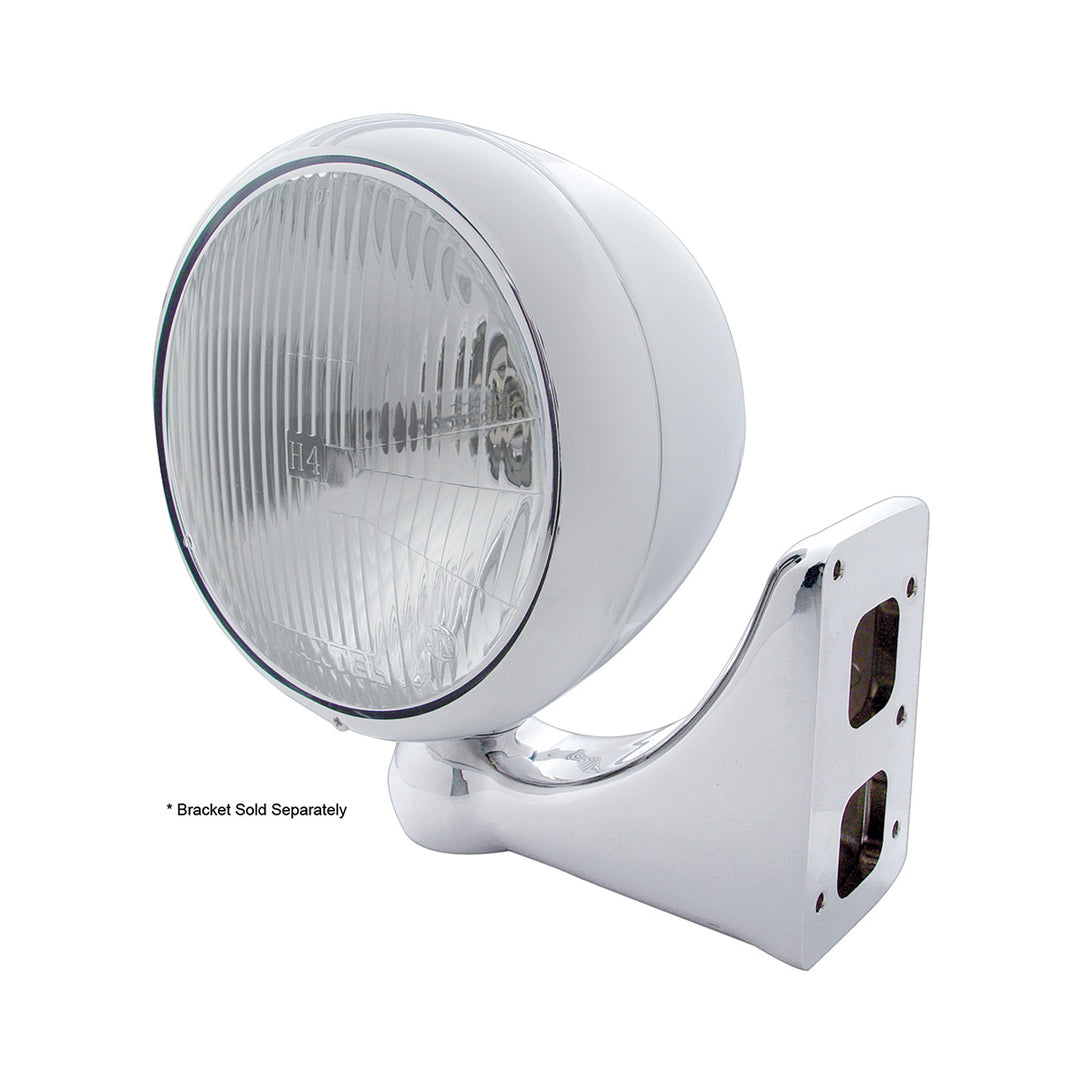 Stainless Steel Guide 682-C Style Headlight H4 Bulb