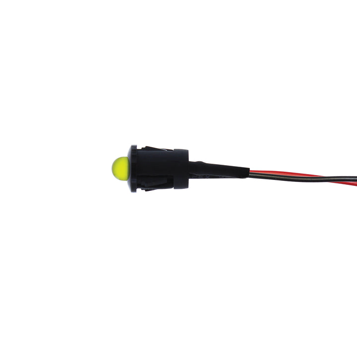 Single LED Snap - In Indicator Light - Amber (Bulk)