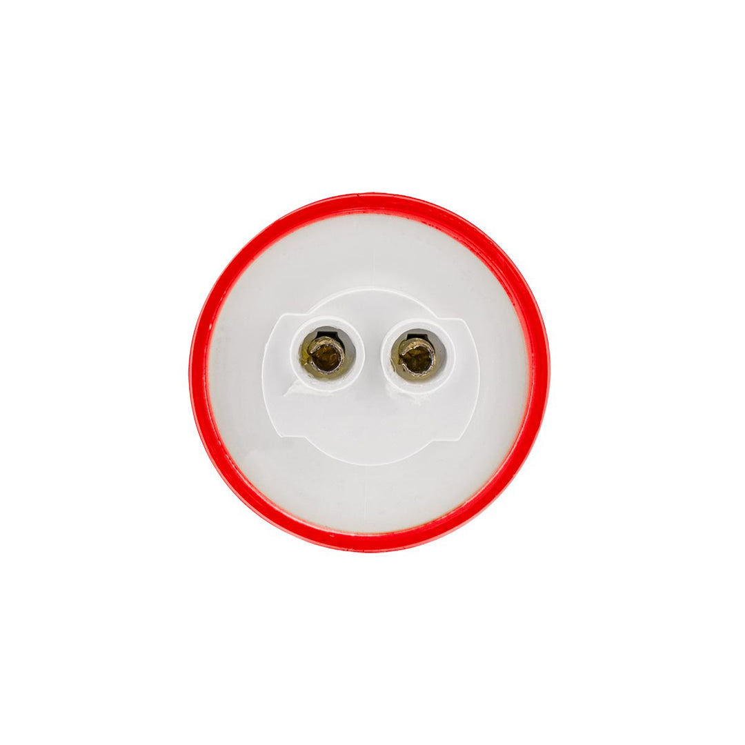 3 LED 2" Round Low Profile Light (Clearance/Marker) - Red LED/Lens (Bulk)