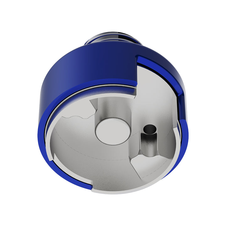 M30 x 3.5 Thread-On Shift Knob Mounting Adapter For Eaton Fuller Style 13/15/18 Shifter - Indigo Blue