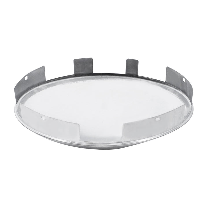 Universal Stainless Steel Dome Front Hubcap - 1" Lip