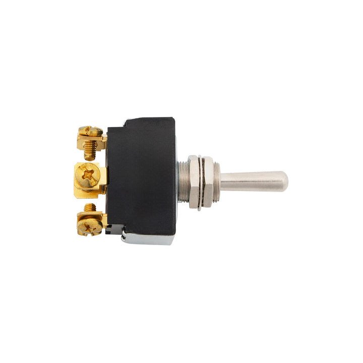 Heavy Duty Toggle w/ 6 Screw Terminals 30 Amp 12V D.P.S.T Mom.On/Off/Mom.On 1 Pc.