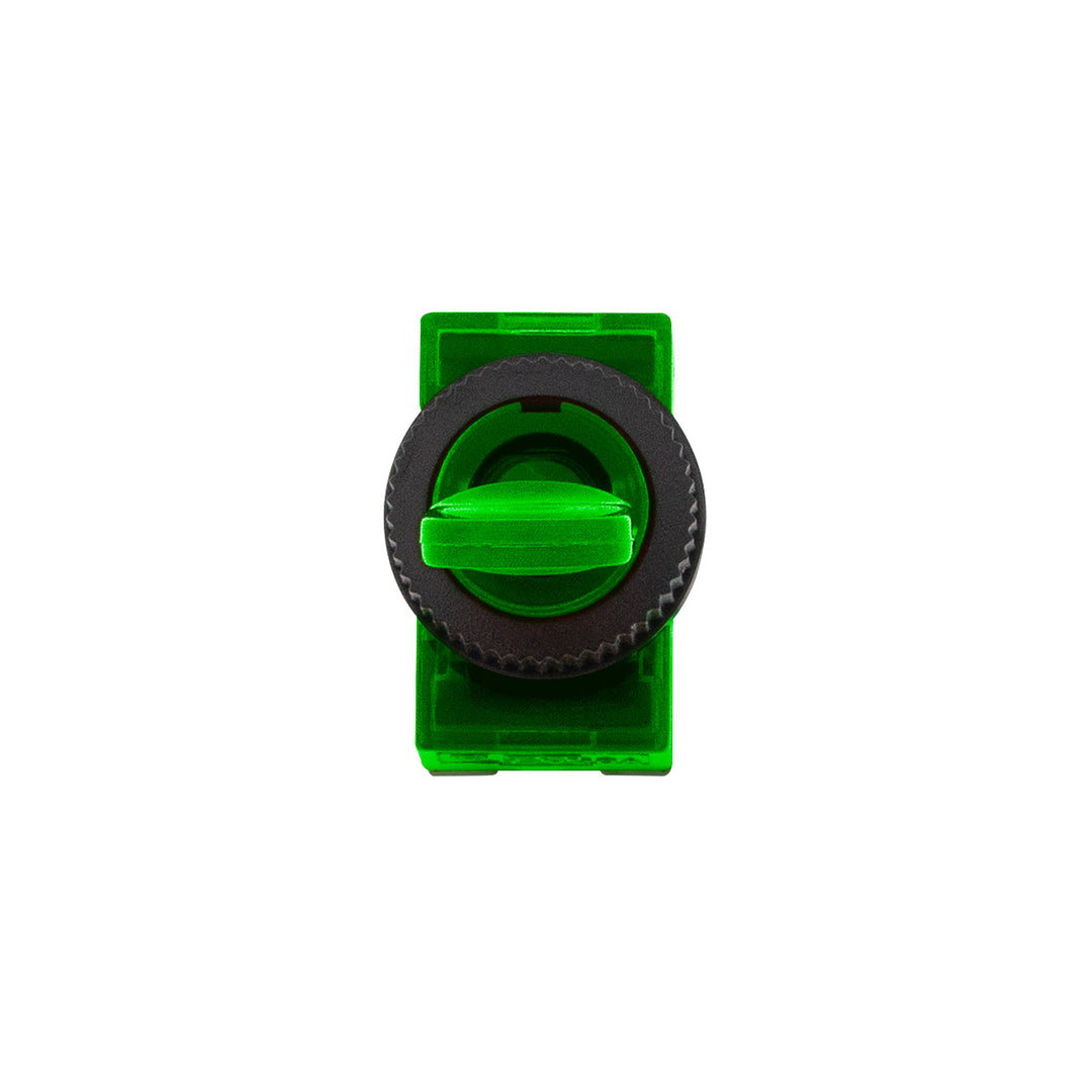 Green Illum Toggle 20 Amp 12V S.P.S.T. On/Off 1 Pc.