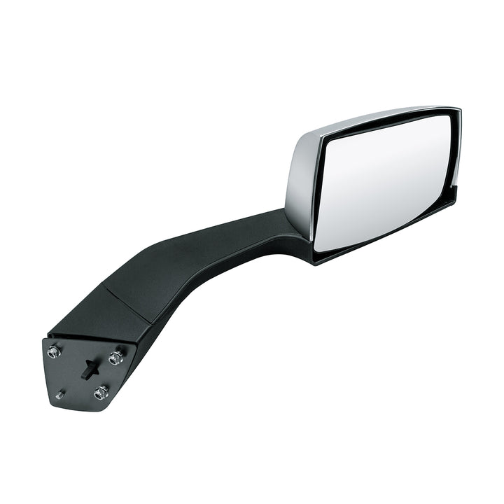 Chrome Hood Mirror Assembly With Sequential LED Turn Signal For 2004-2017 Volvo VNL - Passenger