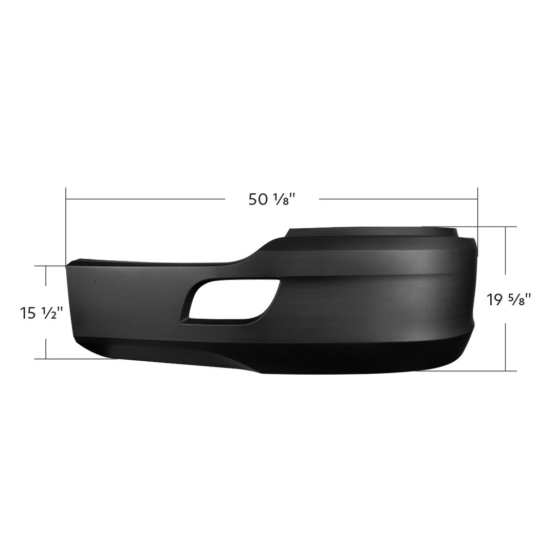 Bumper Cover Without Fog Light Opening For 2013-2021 Kenworth T680 - Driver