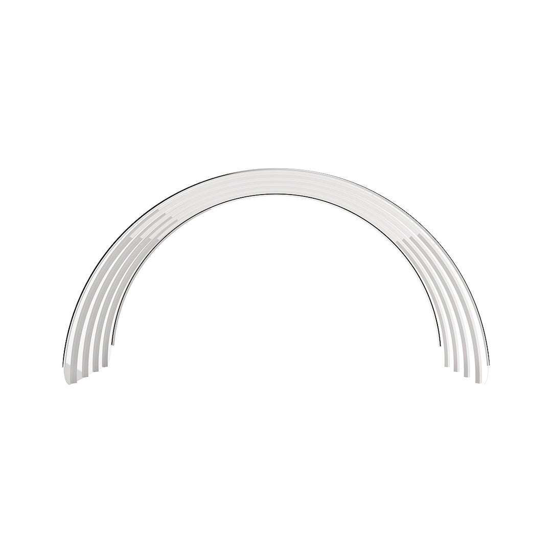 80" 430 Stainless Steel (18ga) Single Axle Fender - SR Series (Pair)