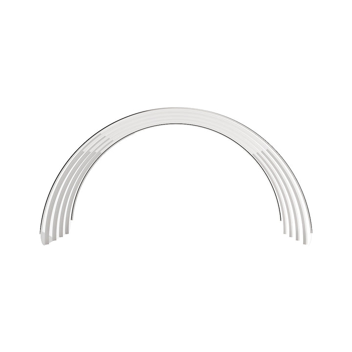 80" 430 Stainless Steel (18ga) Single Axle Fender - SR Series (Pair)