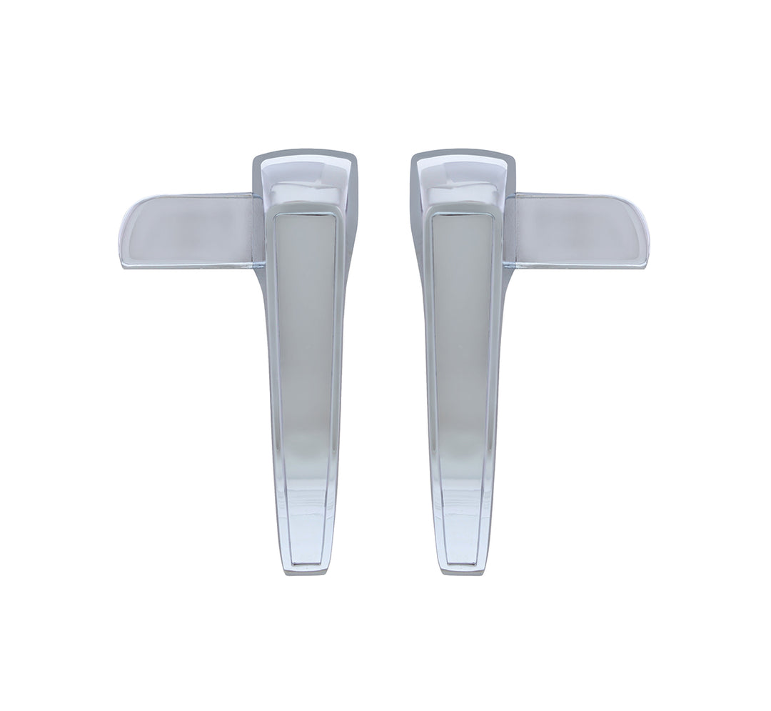 Chrome Vent Window Handles For Ford Mustang (1967) &amp; Bronco (1966-1967)(Pair)