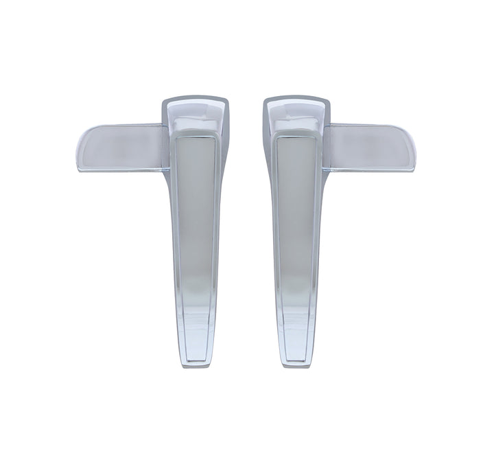 Chrome Vent Window Handles For Ford Mustang (1967) &amp; Bronco (1966-1967)(Pair)