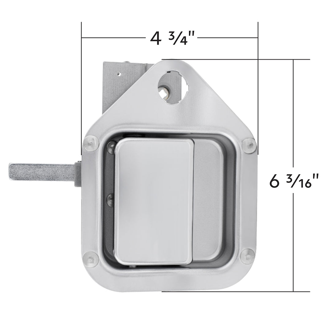 Exterior Sleeper Storage Door Handle For Kenworth W900/T800 (2004-2015), Long Striker - Passenger (Bulk)