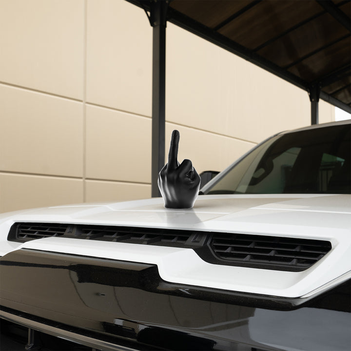 Finger Hood Ornament - Matte Black