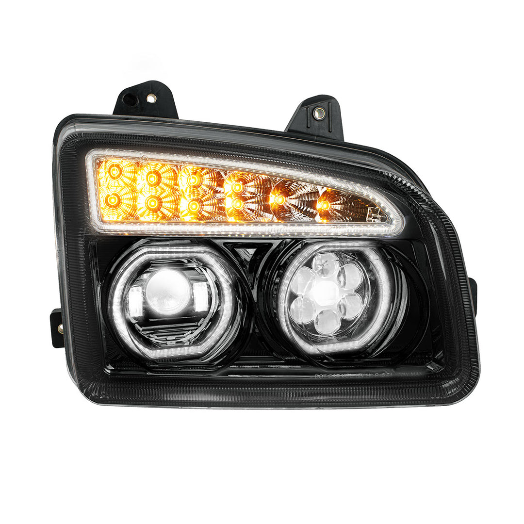 Blackout 11 LED Headlight For 2015-2024 Kenworth T880 - Passenger