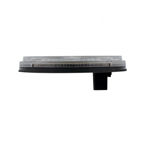 7 LED 4" Round Competition Series Light (Stop, Turn &amp; Tail) - Red LED/Clear Lens
