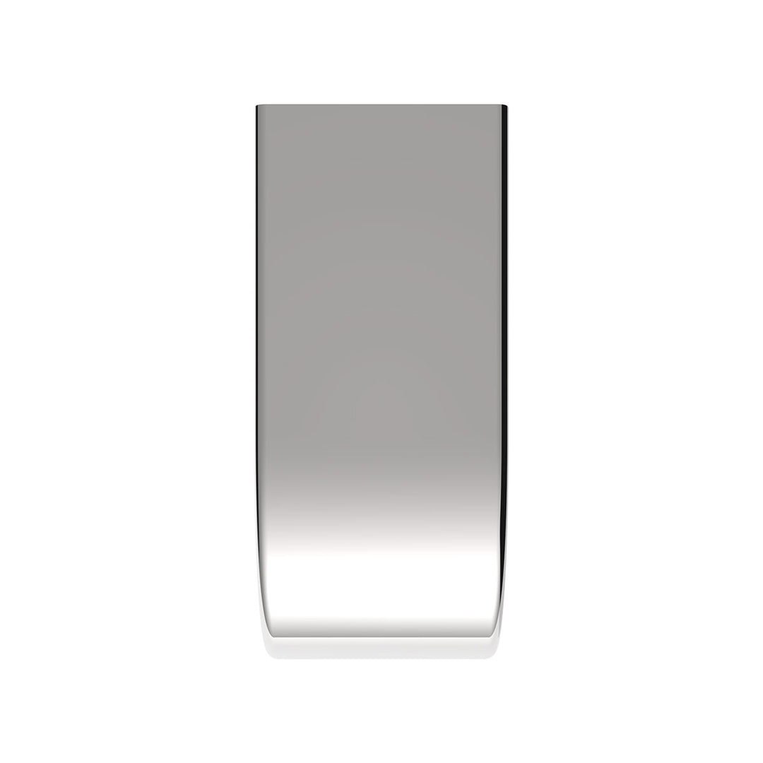 80" 430 Stainless Steel (16ga) Roll Formed Edge Smooth Half Fender/Long Drop - Stainless Steel Series (Pair)