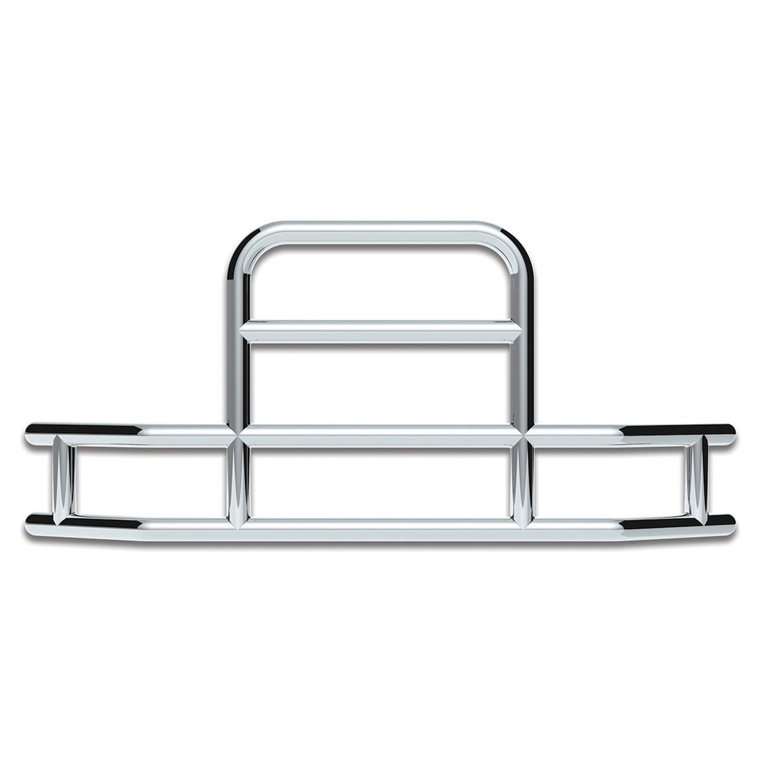 HighwayShield I85 - 304 Stainless Steel Grille Guard &amp; Bracket Kit For 2012-2021 Peterbilt 579