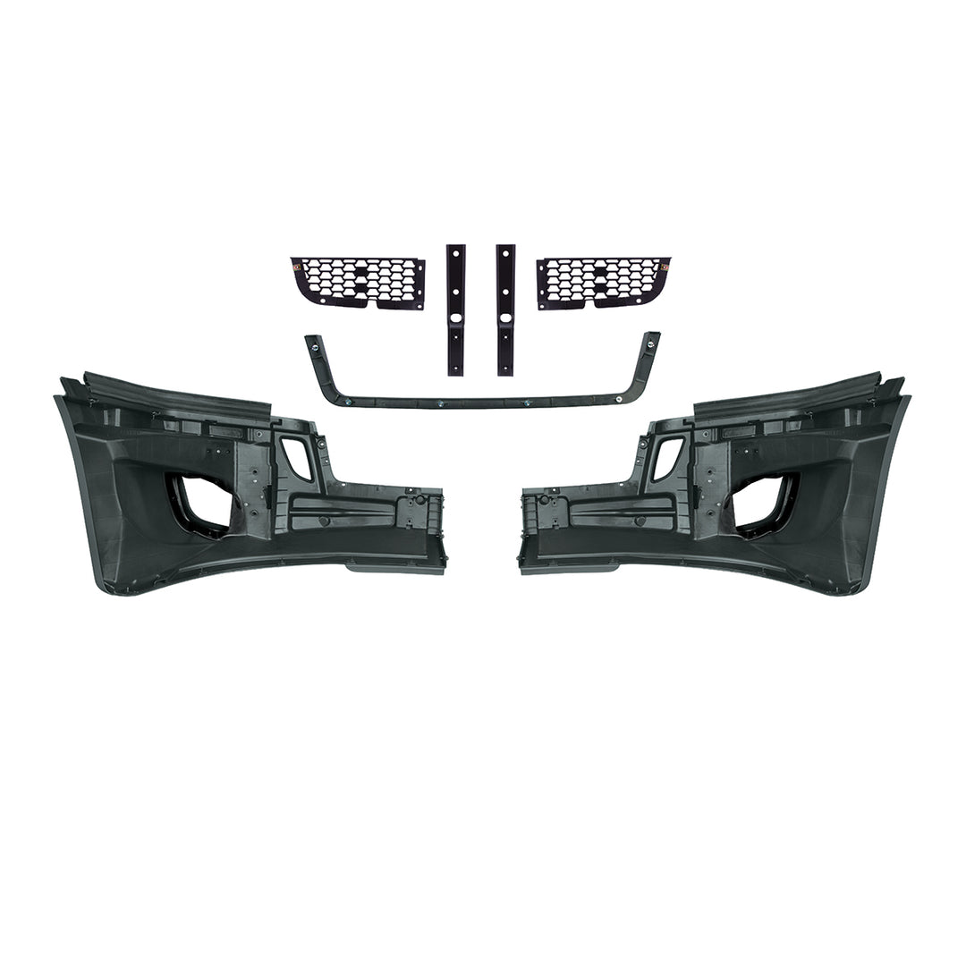 5 - Piece Bumper Kit With Fog Light Opening For 2018-2024 Freightliner Cascadia