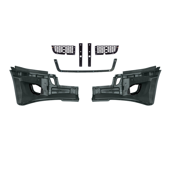 5 - Piece Bumper Kit With Fog Light Opening For 2018-2024 Freightliner Cascadia