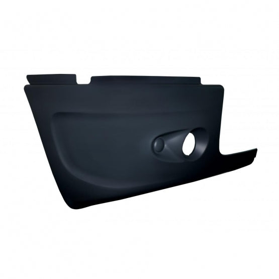 Bumper End With 1 Fog Light Hole For 2005-2010 Freightliner Century - Passenger