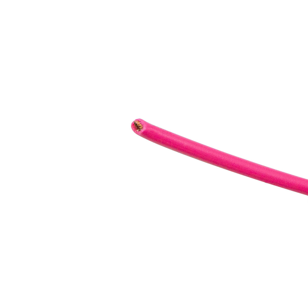 Primary Wire - Rated 105°C 14 AWG, Pink 15 Ft.