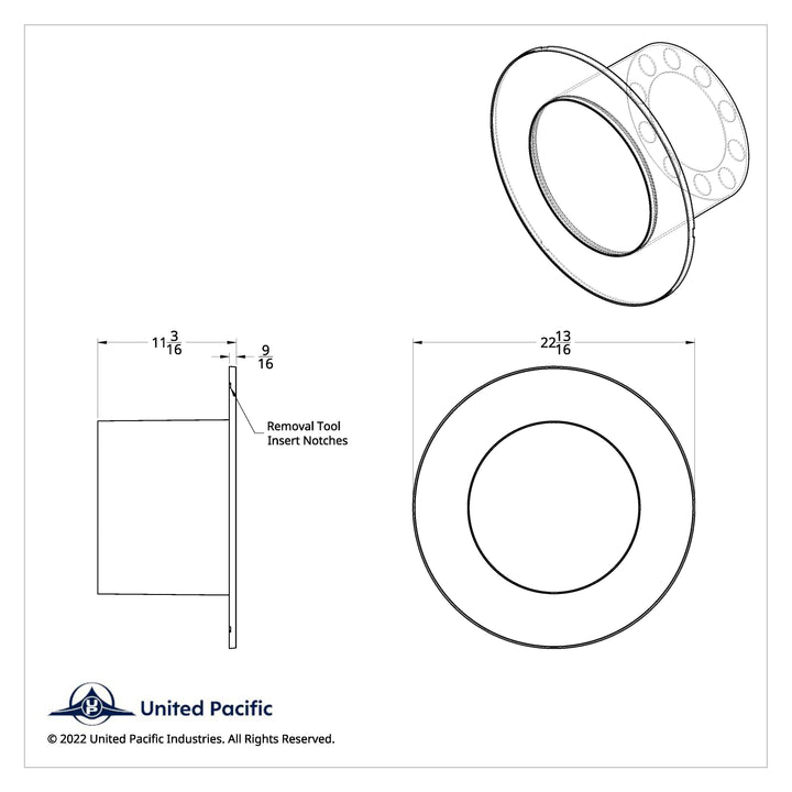 Flat Aero Rear Axle Cover Kit - Matte Black