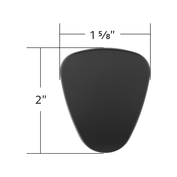 Plastic Cover For 9/10/13/15/18 Speed Gearshift Knob - Matte Black