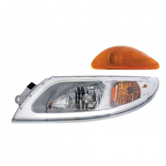 Headlight With Turn Signal For International Durastar (2002-2018) &amp; MV (2019-2022) - Driver
