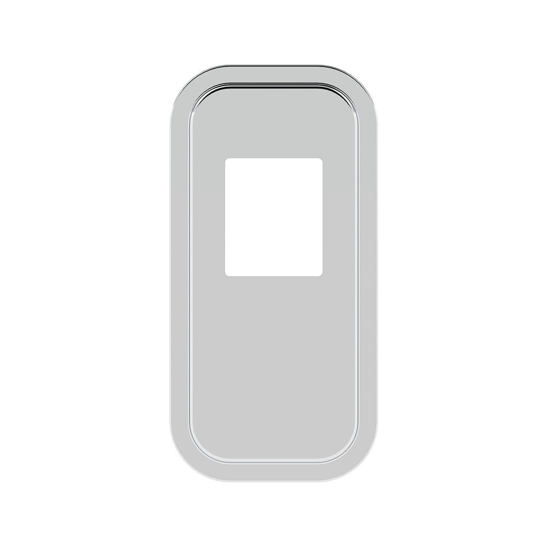 Peterbilt Stainless Steel Shift Plate Cover - 5-3/4" x 4-3/4" Opening