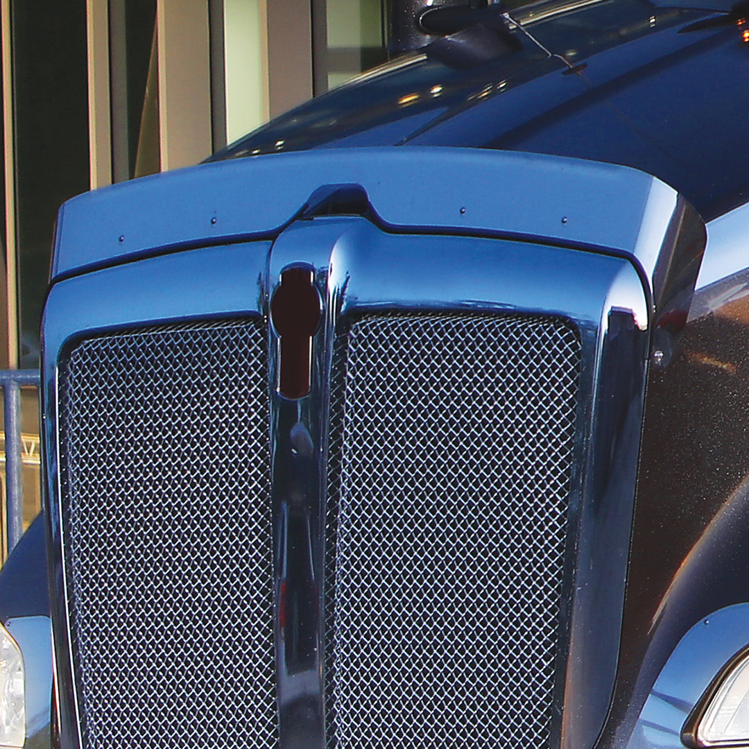 430 Stainless Steel Bug Shield For 2013-2021 Kenworth T680