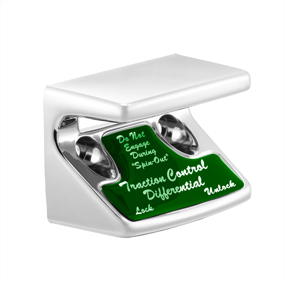 "Traction Control Differential" Switch Guard With Green Sticker