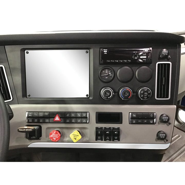 Stainless Steel Dash Blank for 2018-2025 Freightliner Cascadia