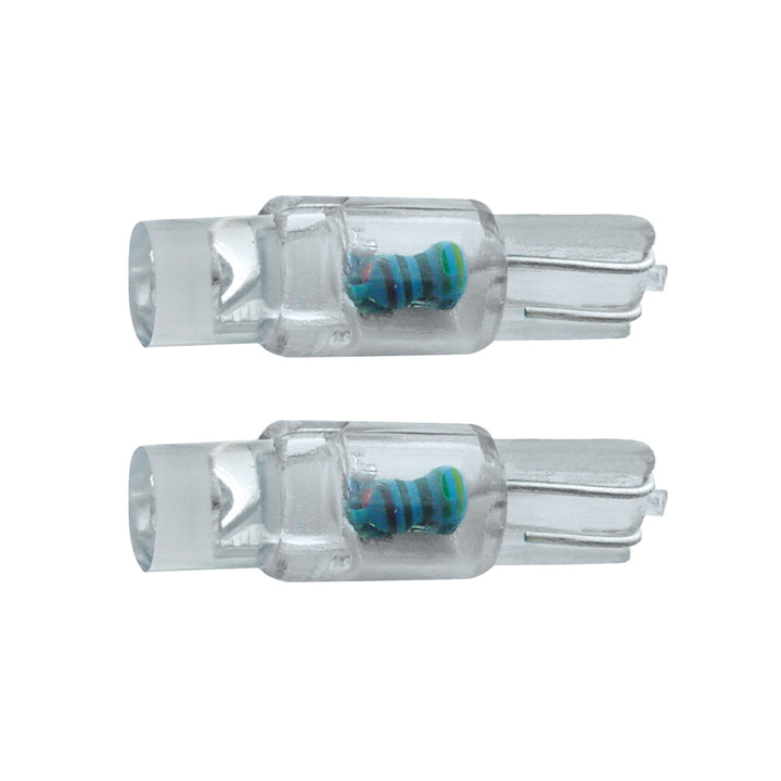 Single Micro LED 37/BP2 Bulb - White (Card of 2)