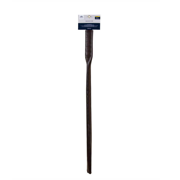 31.5" Driver Assist Grab Bar Cover - Brown Engineered Leather