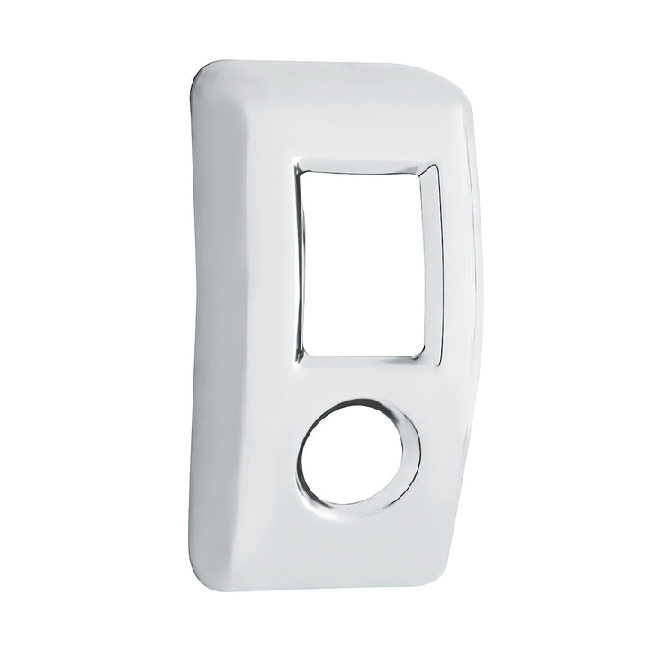 Chrome Plastic Dash Dimmer Switch Trim For 2006+ Kenworth W900/T800/T660/C500