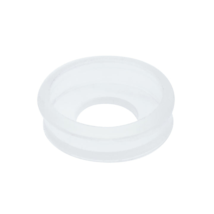 Chrome Plastic Spike Snap-On Screw Head Covers For 