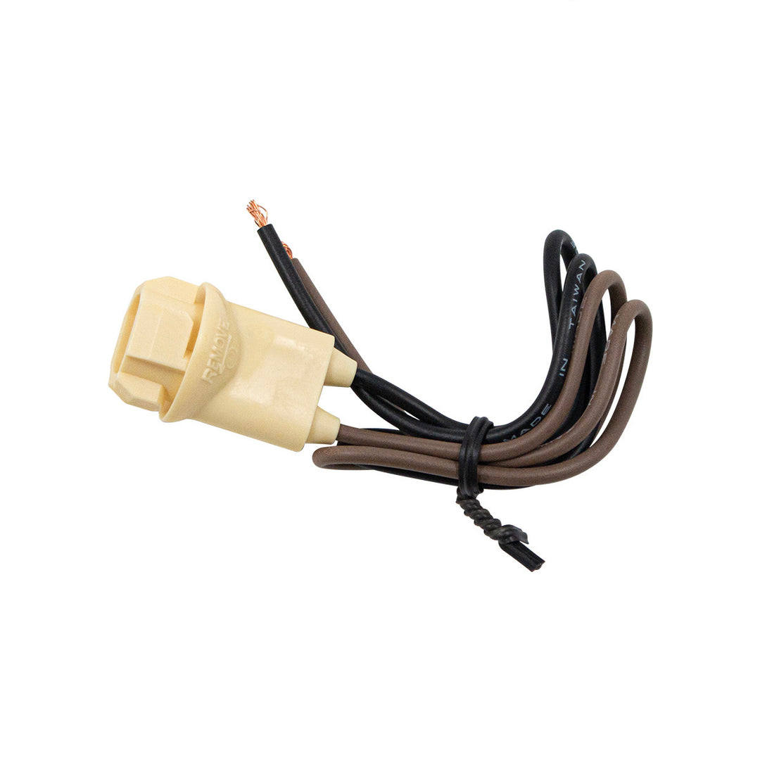 2 - Wire Chrysler, Ford &amp; GM Double Contact Marker &amp; LP Light Socket 1 Pc.