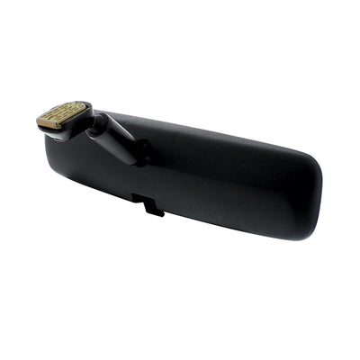 10" Black Day/Night Interior Rearview Mirror Assembly - Glue - On Mount
