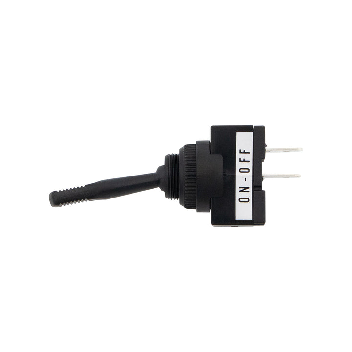 Black Non - Illum Toggle 20 Amp 12V S.P.S.T. Momentary On/Off 1 Pc.