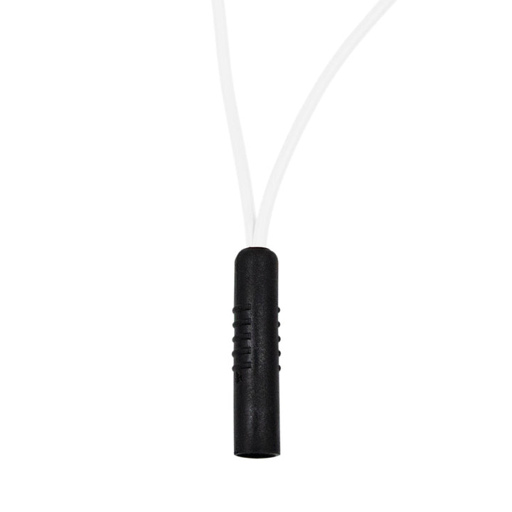 0.180" Bullet Receptacle White Wire Harness With 50 Plugs - 6" Lead (Bulk)